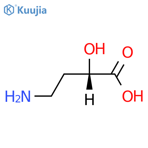 (S)-(-)-4-Amino-2-hydroxybutyric acid structure
