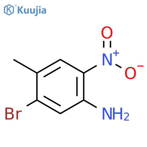 5-Bromo-4-methyl-2-nitroaniline structure