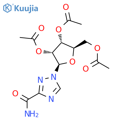 Ribavirin 2,3,5-Tri-O-acetyl structure