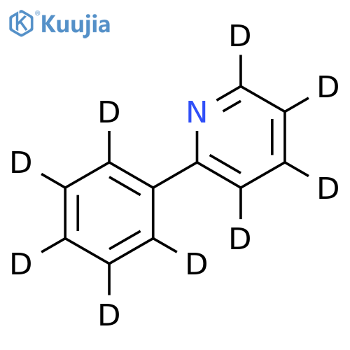 2-Phenylpyridine-D9 structure