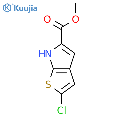 methyl 2-chloro-6H-thieno2,3-bpyrrole-5-carboxylate structure
