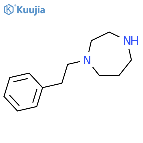 1-(2-Phenylethyl)homopiperazine structure