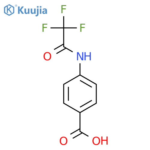 4-(Trifluoroacetylamino)benzoic Acid structure