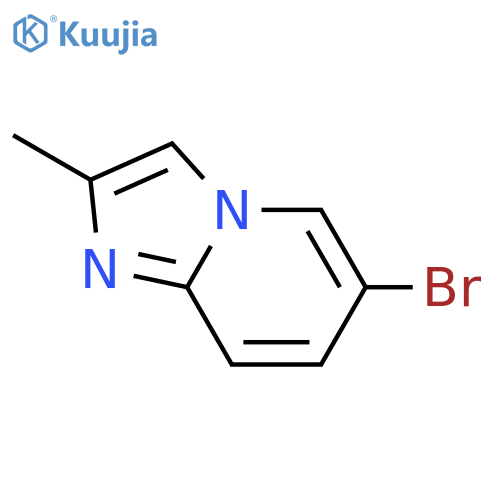 6-Bromo-2-methylimidazo[1,2-a]pyridine structure
