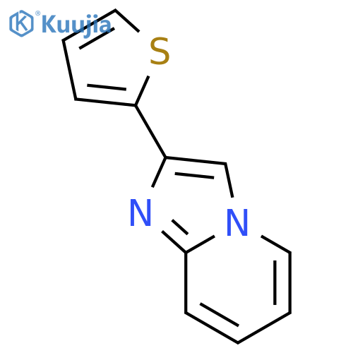 2-(2-thienyl)imidazo1,2-apyridine structure