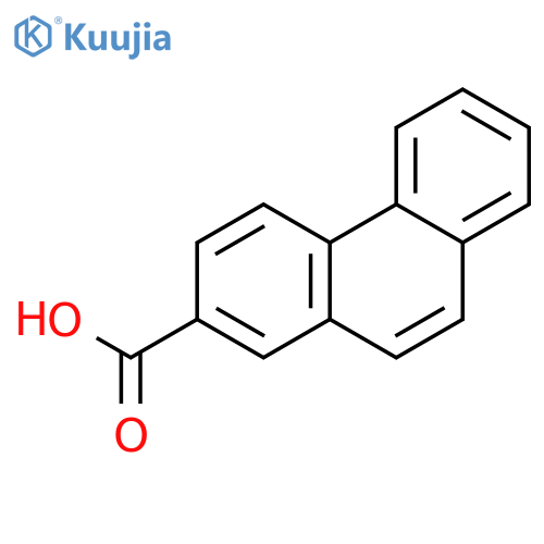 2-Phenanthrenecarboxylicacid structure