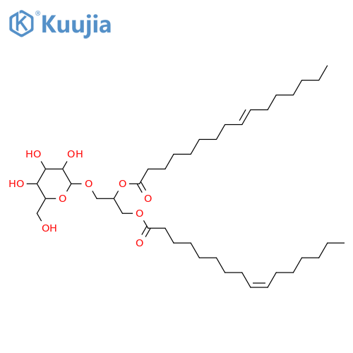 Glycerol 1,2-dialkanoates; Glycerol 1,2-di-(9Z-hexadecenoate), 3-O-β-D-Galactopyranoside structure
