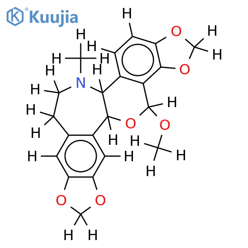 8beta-Methoxy-16-methyl-2,3;10,11-bis-methylendioxy-6alpha-rheadan structure