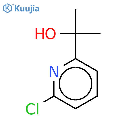 2-(6-chloropyridin-2-yl)propan-2-ol structure