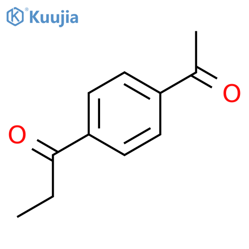 1-Propanone, 1-(4-acetylphenyl)- structure