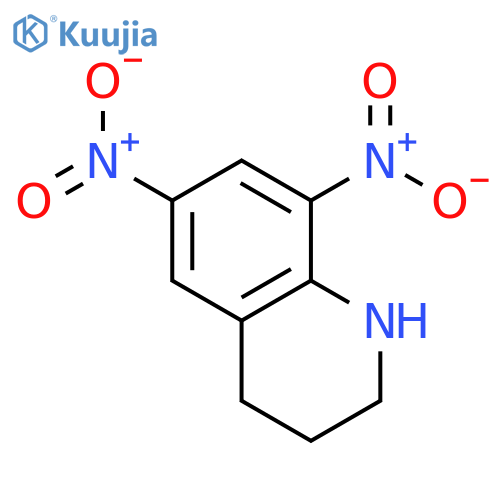 6,8-DINITRO-1,2,3,4-TETRAHYDROQUINOLINE structure