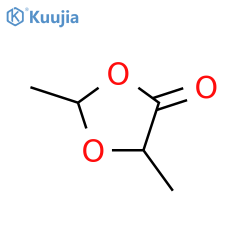 1,3-Dioxolan-4-one,2,5-dimethyl-, (2R,5S)-rel- structure