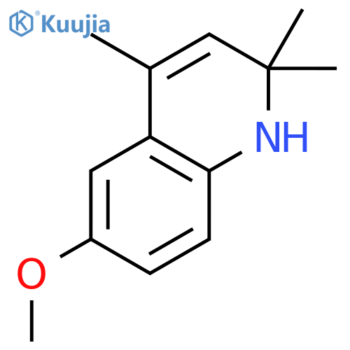 6-Methoxy-2,2,4-trimethyl-1,2-dihydroquinoline structure