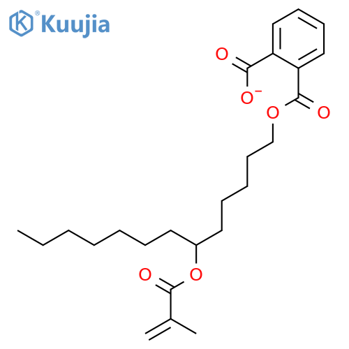 1,2-BENZENEDICARBOXYLIC ACID, HEPTYL6-[(2-METHYL-1-OXO-2-PROPENYL)OXY]HEXYL ESTER structure