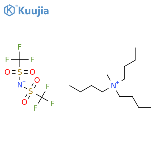 N,N-Dibutyl-N-methylbutan-1-aminium bis((trifluoromethyl)sulfonyl)amide structure
