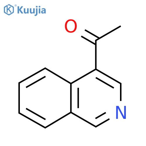 1-(4-isoquinolinyl)-Ethanone structure