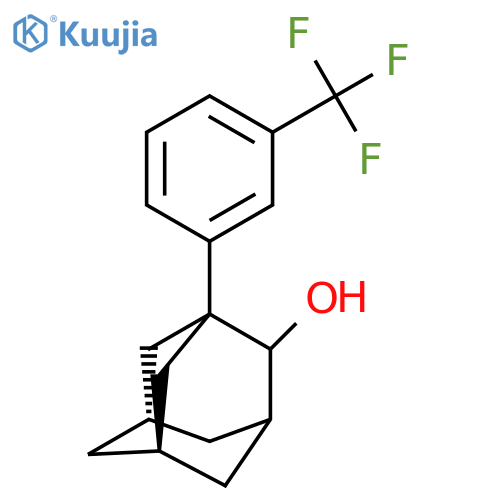 (5S,7R)-1-[3-(Trifluoromethyl)phenyl]adamantan-2-ol structure