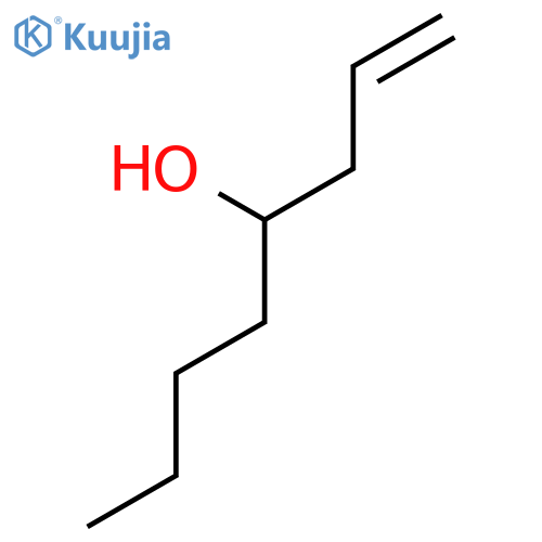 1-Octen-4-ol structure