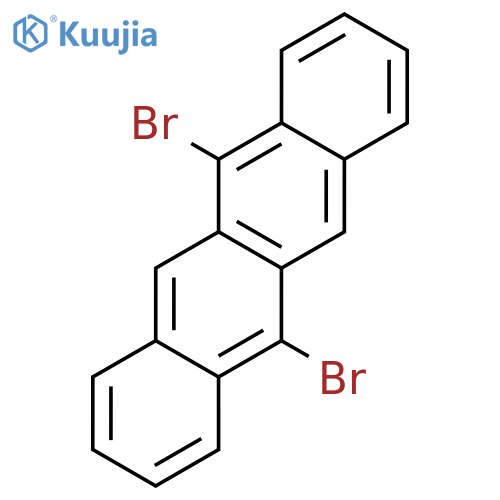 5,11-dibromotetracene structure