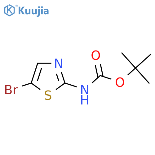 N-Boc-2-Amino-5-bromothiazole structure