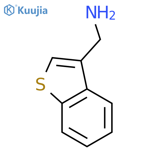 3-(Aminomethyl)benzobthiophene structure