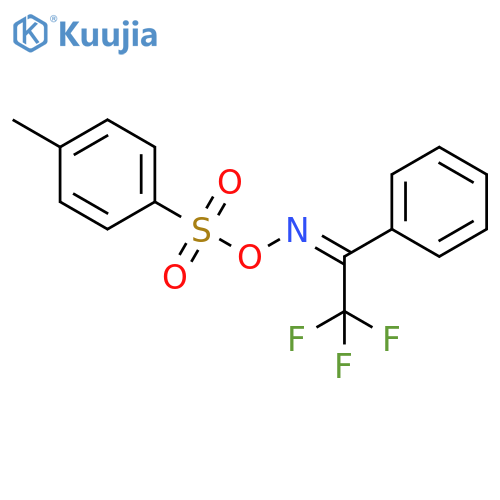 2,2,2-Trifluoro-1-phenyl-ethanone O-(4-Methylphenyl)sulfonyloxime structure