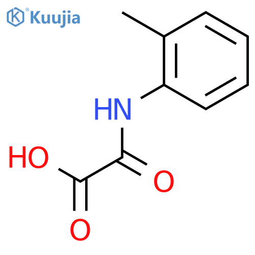 (2-methylphenyl)amino(oxo)acetic acid structure