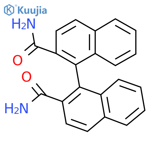(R)-[1,1'-Binaphthalene]-2,2'-dicarboxamide structure