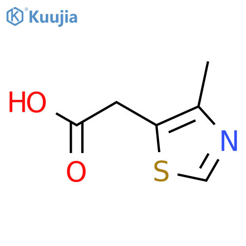 Ethyl 2-(4-methylthiazol-5-YL)acetate structure