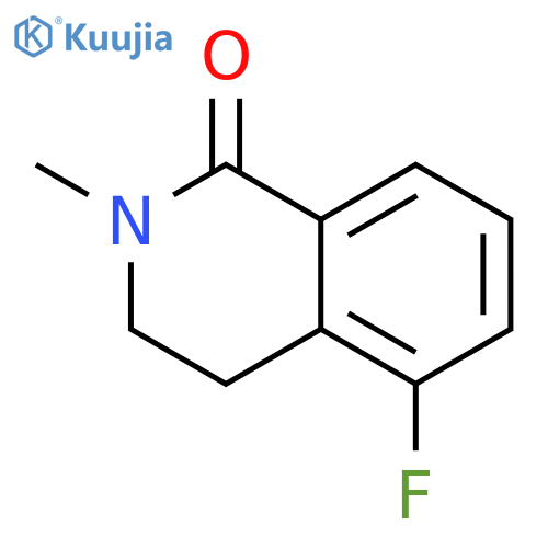 5-Fluoro-2-methyl-3,4-dihydroisoquinolin-1(2H)-one structure