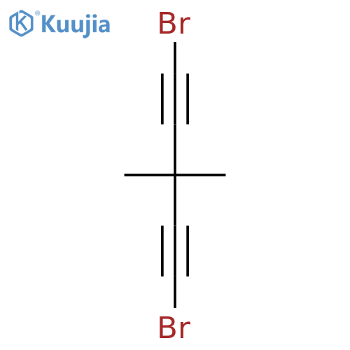 1,4-Pentadiyne, 1,5-dibromo-3,3-dimethyl- structure