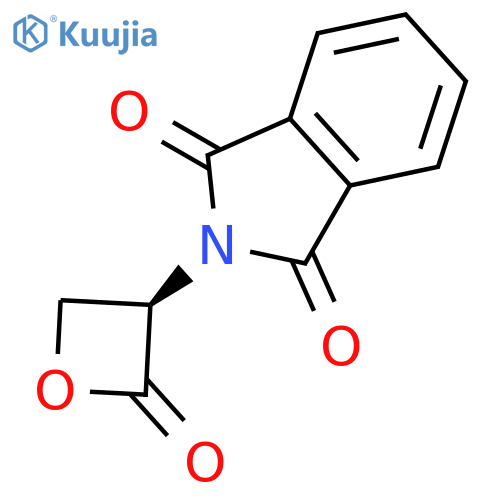 1H-ISOINDOLE-1,3(2H)-DIONE, 2-[(3R)-2-OXO-3-OXETANYL]- structure