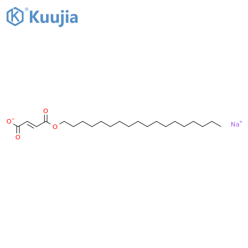 Sodium stearyl fumarate structure