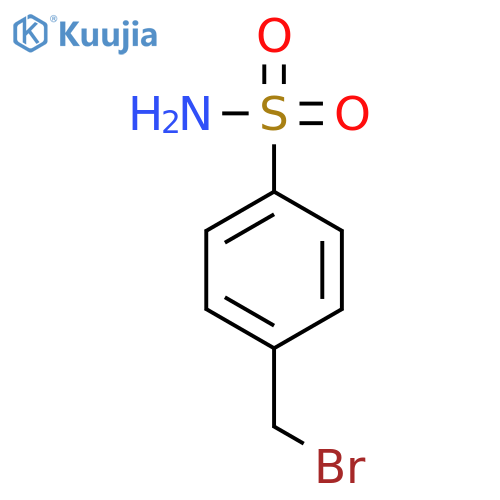 4-Bromomethylbenzenesulfonamide structure