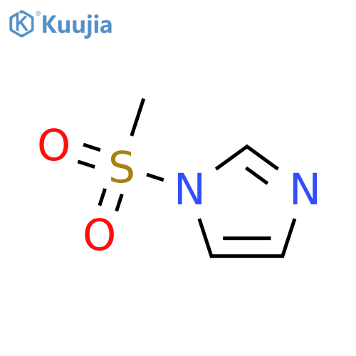 N-Methanesulphonylimidazole structure