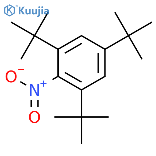 2,4,6-Tri-tert-butylnitrobenzene structure