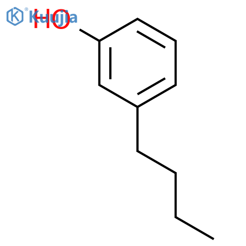 Phenol, 3-butyl- structure