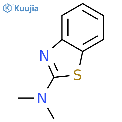 Benzothiazole, 2-dimethylamino- structure