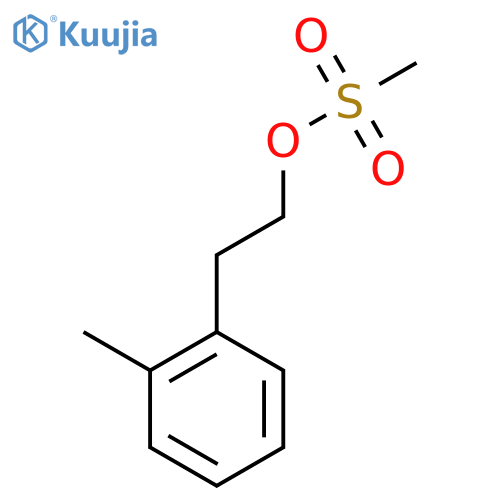 Methanesulfonic acid 2-o-tolyl-ethyl ester structure