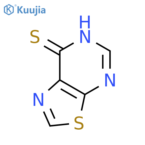 Thiazolo[5,4-d]pyrimidine-7(6H)-thione structure