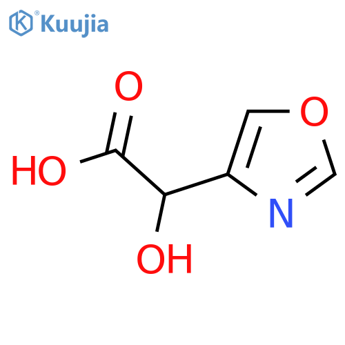 2-Hydroxy-2-(4-oxazolyl)acetic Acid structure