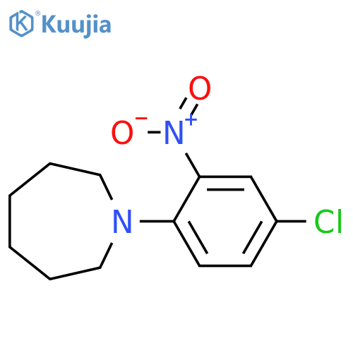 1-(4-Chloro-2-nitrophenyl)azepane structure