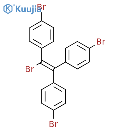 4,4',4''-(2-Bromoethene-1,1,2-triyl)tris(bromobenzene) structure