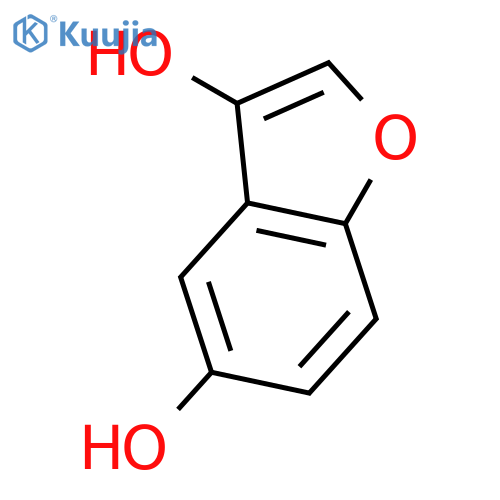 5-hydroxy-2,3-dihydro-1-benzofuran-3-one structure