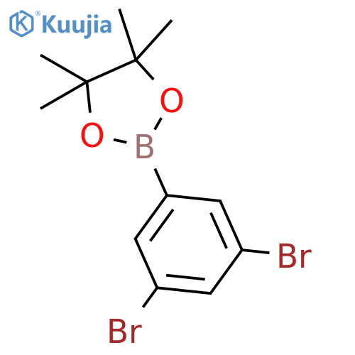 2-(3,5-Dibromophenyl) 4,4,5,5-tetramethyl-1,3,2-dioxaborolane structure
