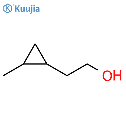2-(2-methylcyclopropyl)ethan-1-ol structure