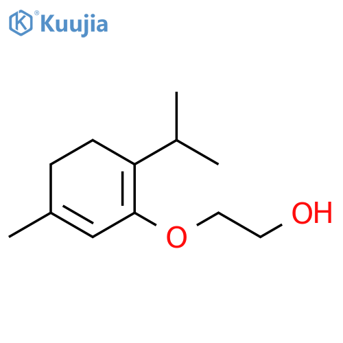 2-[[5-Methyl-2-(1-methylethyl)-1,5-cyclohexadien-1-yl]oxy]ethanol structure