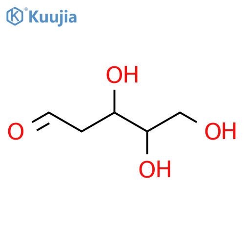 3,4,5-trihydroxypentanal structure