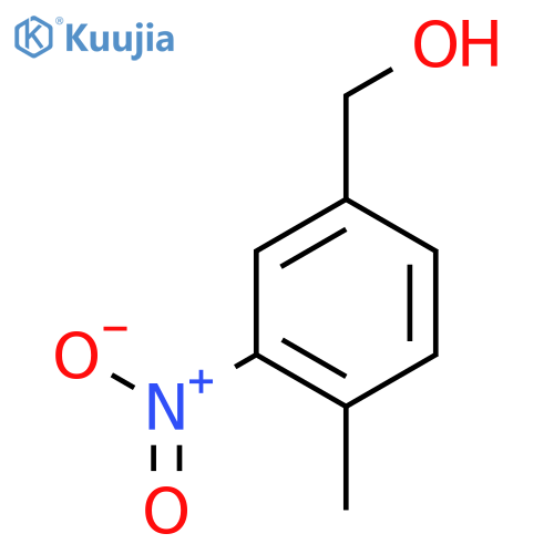 4-Methyl-3-nitrobenzyl alcohol structure