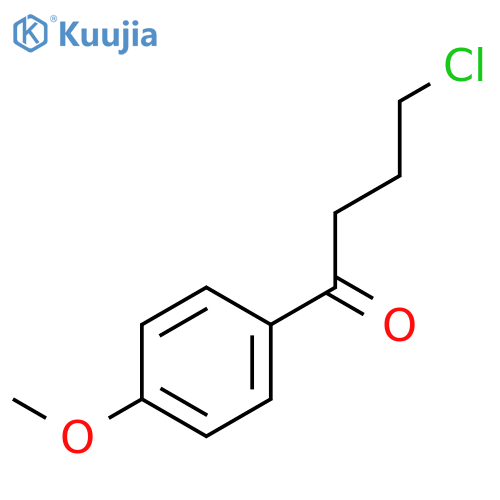 4-Chloro-1-(4-methoxyphenyl)butan-1-one structure